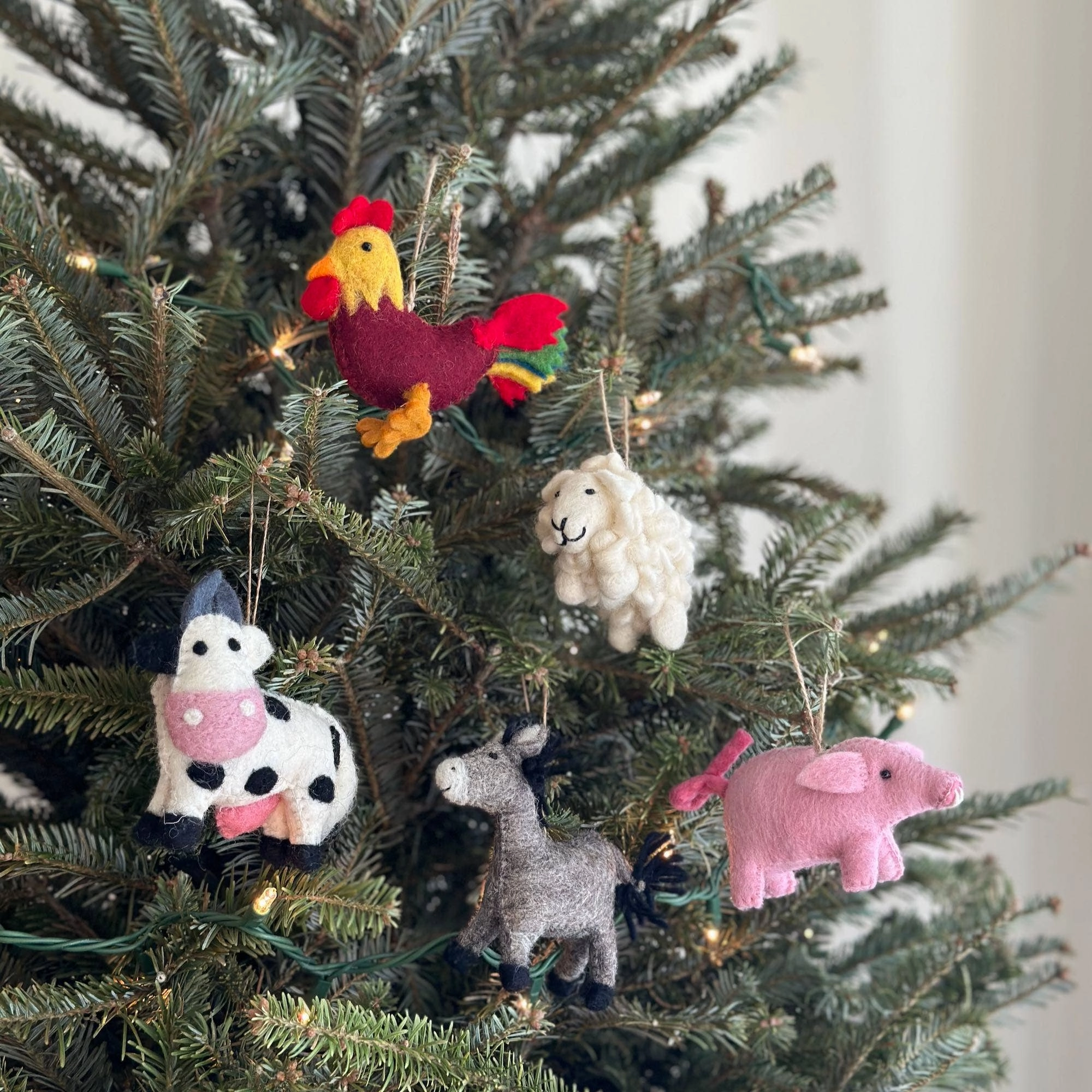 Felt Ornament - Milk Cow