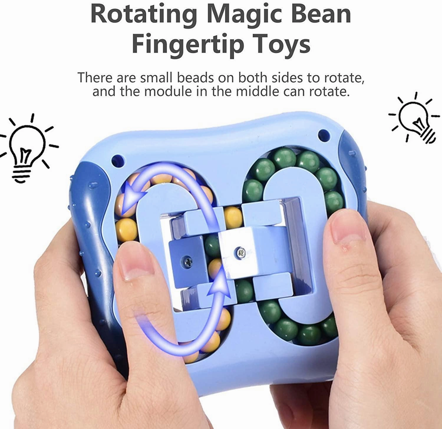 Fidget Toy Tangle Magic Cube Beads Figit Puzzle Ball Funny Cool for Kids