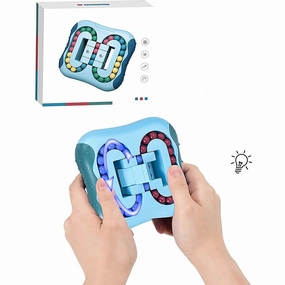 Fidget Toy Tangle Magic Cube Beads Figit Puzzle Ball Funny Cool for Kids