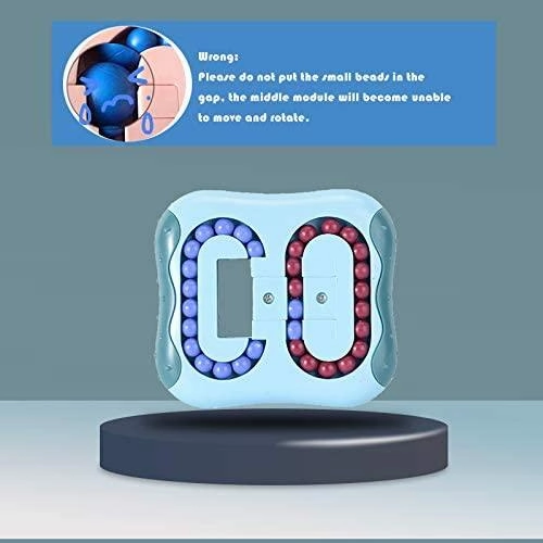 Fidget Toy Tangle Magic Cube Beads Figit Puzzle Ball Funny Cool for Kids