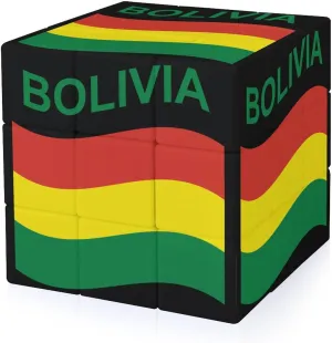 Flag of Bolivia Adults 3x3x3 Color-Matching Smooth Fully Printed Cube Gift