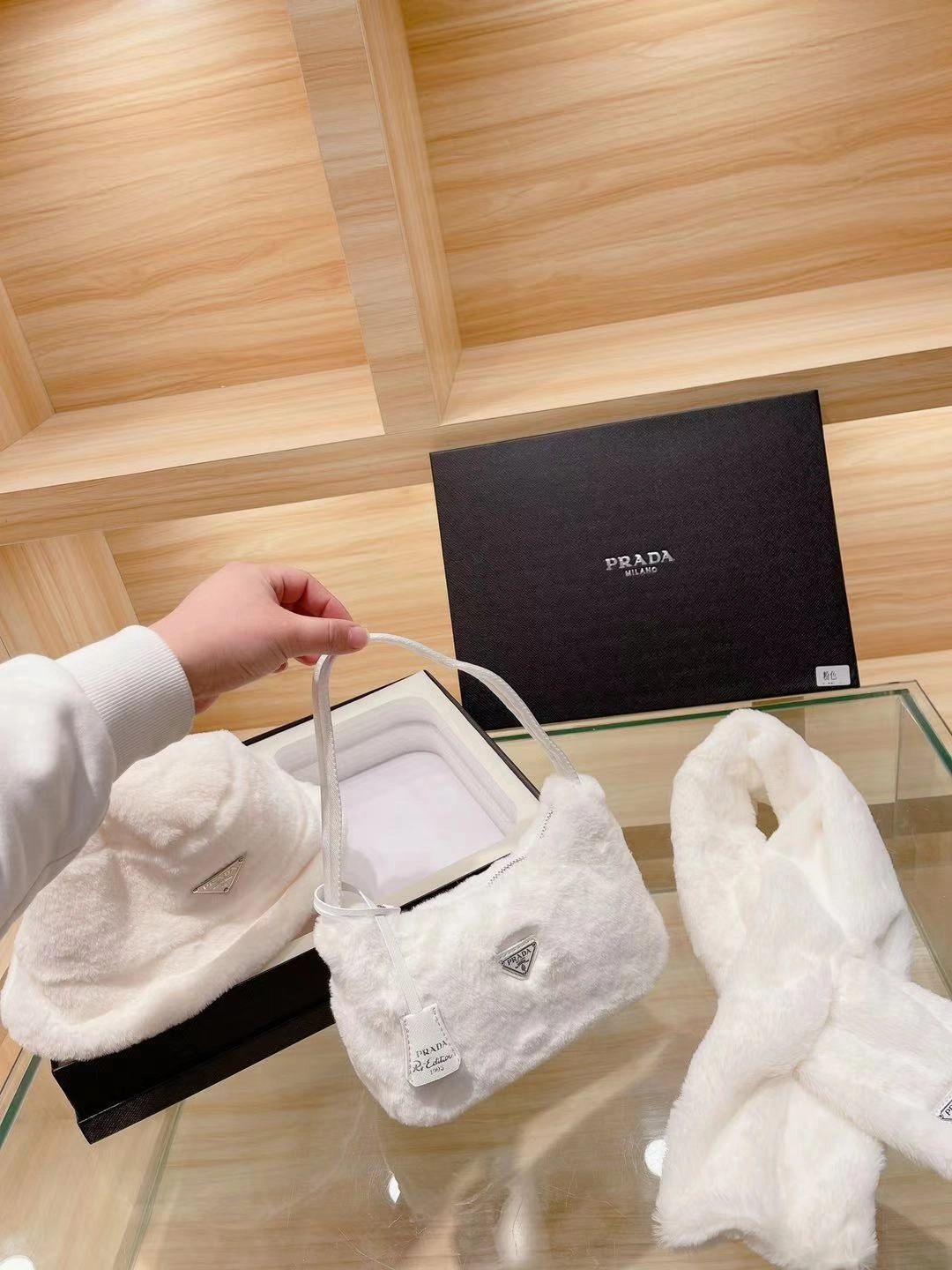 Fluffy Pra Bag Set