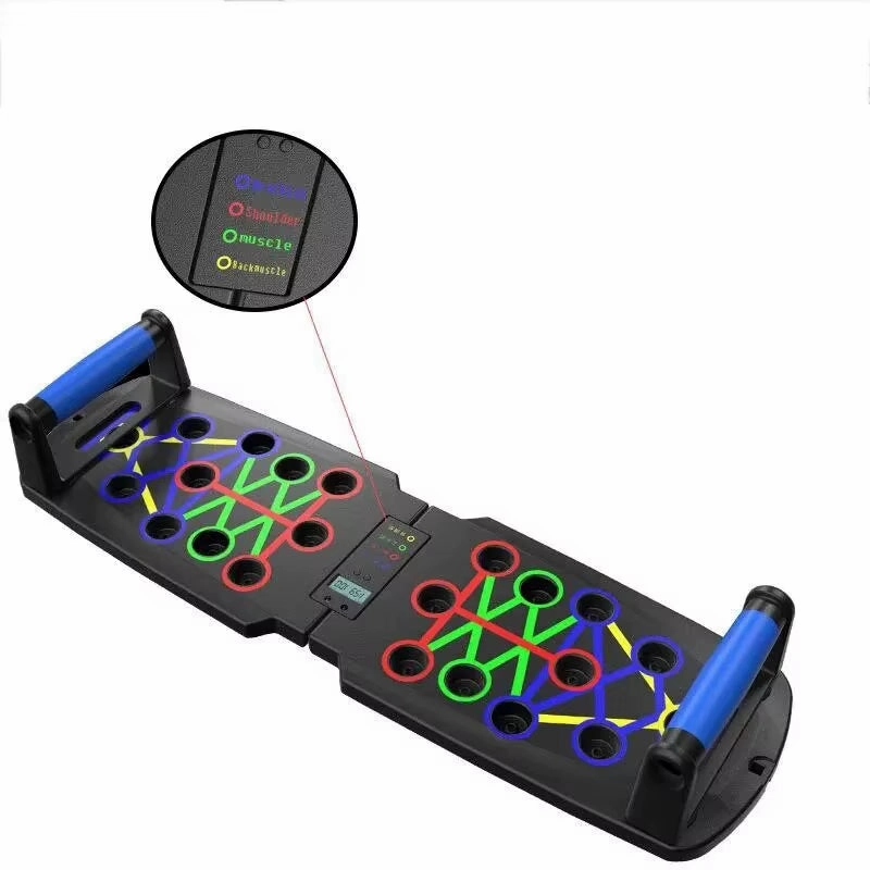 Folding Push-Up Board Support Muscle Exercise Multifunctional Table Portable Fitness Equipment Abdominal Enhancement Support