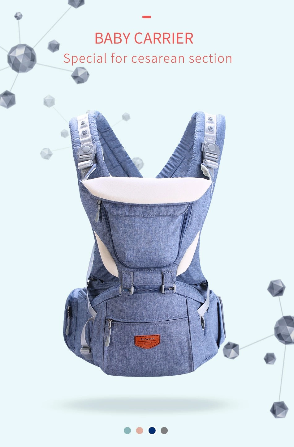 Four Position Ergonomic Baby Carrier on Discount