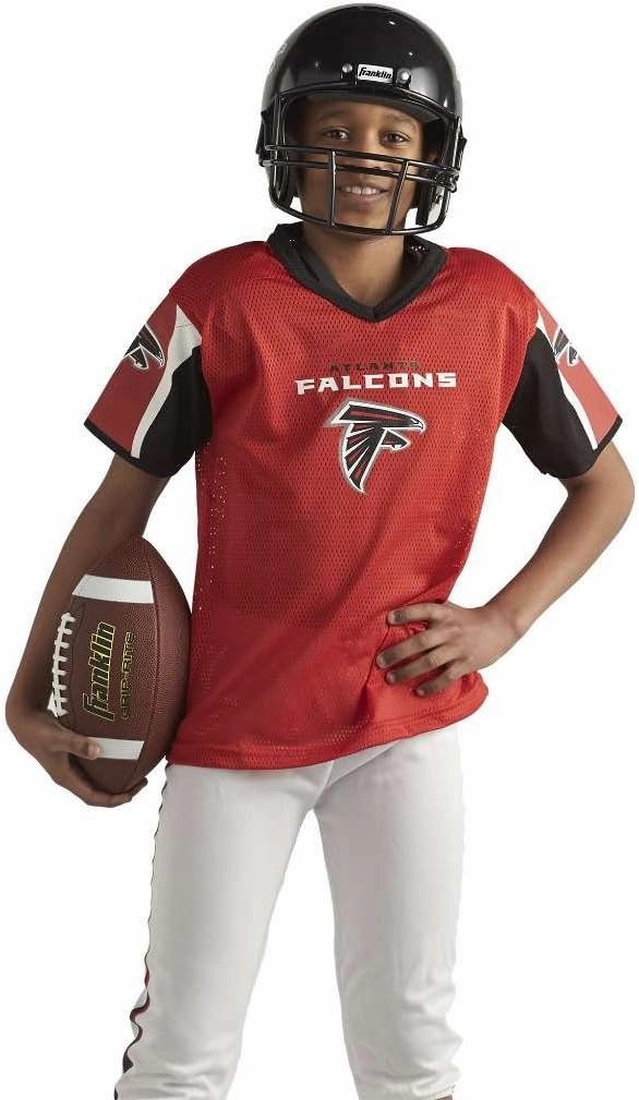 Franklin Sports NFL Youth Football Uniform Set for Boys & Girls - Includes Helmet, Jersey & Pants with Chinstrap   Numbers
