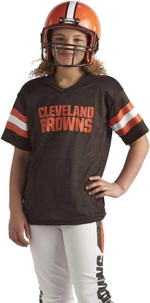 Franklin Sports NFL Youth Football Uniform Set for Boys & Girls - Includes Helmet, Jersey & Pants with Chinstrap   Numbers