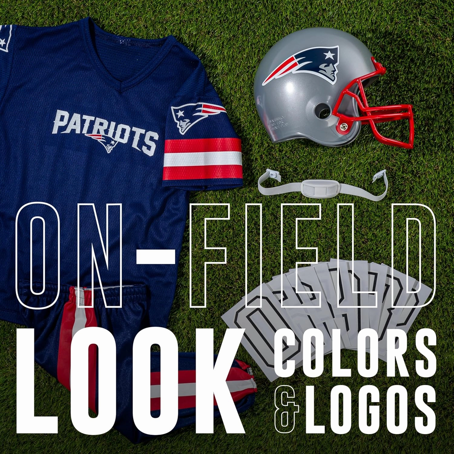Franklin Sports NFL Youth Football Uniform Set for Boys & Girls - Includes Helmet, Jersey & Pants with Chinstrap   Numbers