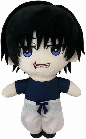 Fushiguro Toji Anime Soft Figure, 25cm Cute Character Geto Suguru Okkotsu Yuta Stuffed Pillow Figures Cushion Cartoon Home Sofa Decoration for Fans
