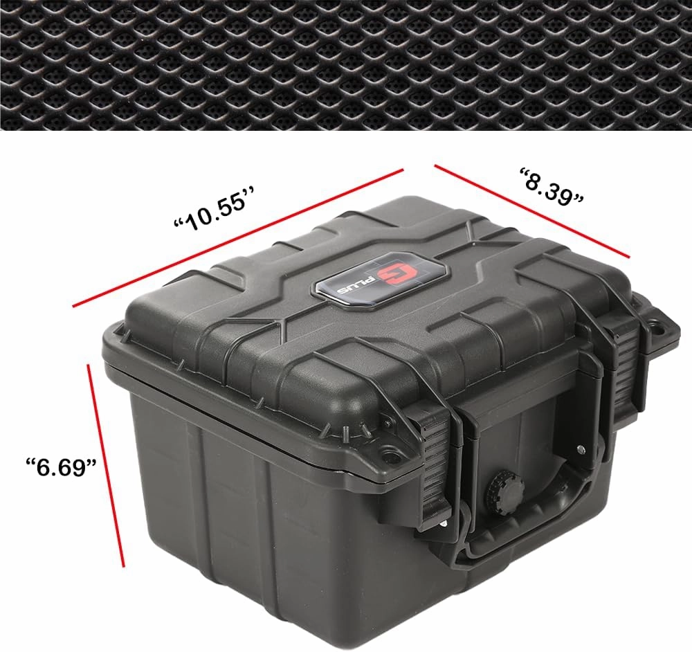 G-PLUS Graded Card Storage Box for BGS PSA SGC FGS Weatherproof Graded Sports Trading Cards(Small, Black)