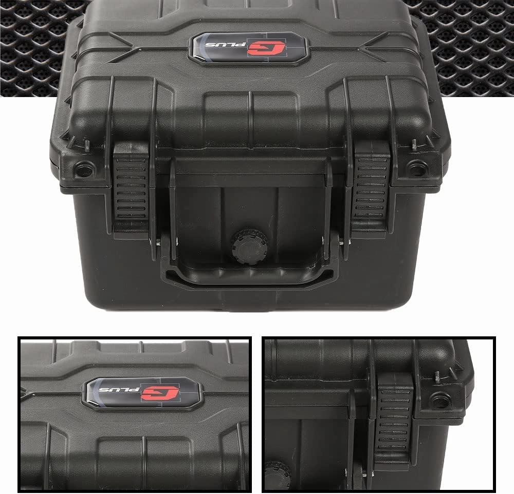 G-PLUS Graded Card Storage Box for BGS PSA SGC FGS Weatherproof Graded Sports Trading Cards(Small, Black)