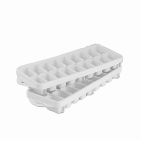 Gab Plastic Pack of 2 Ice Cube Trays – White or Clear