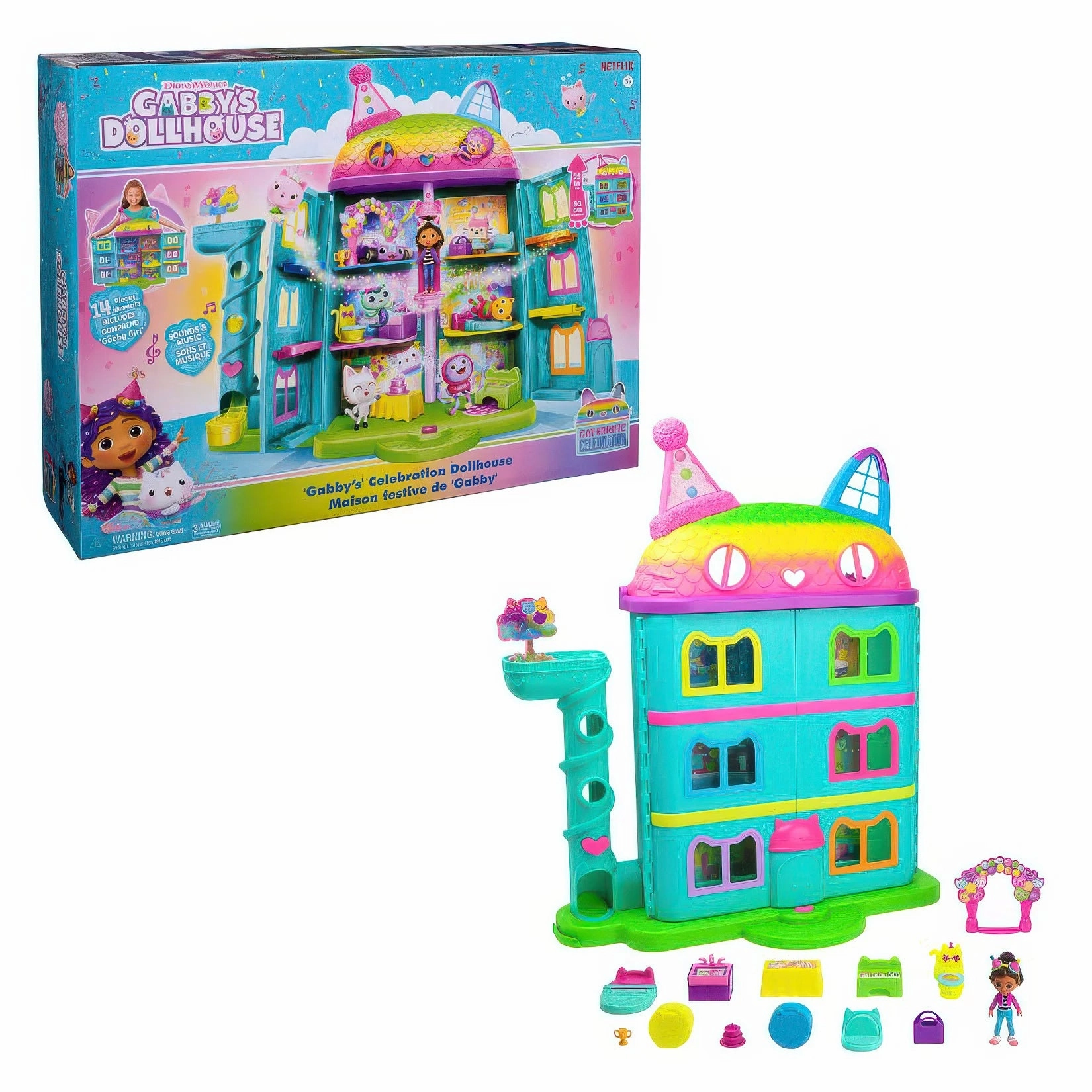 Gabby's Dollhouse Gabby's Celebration Doll House