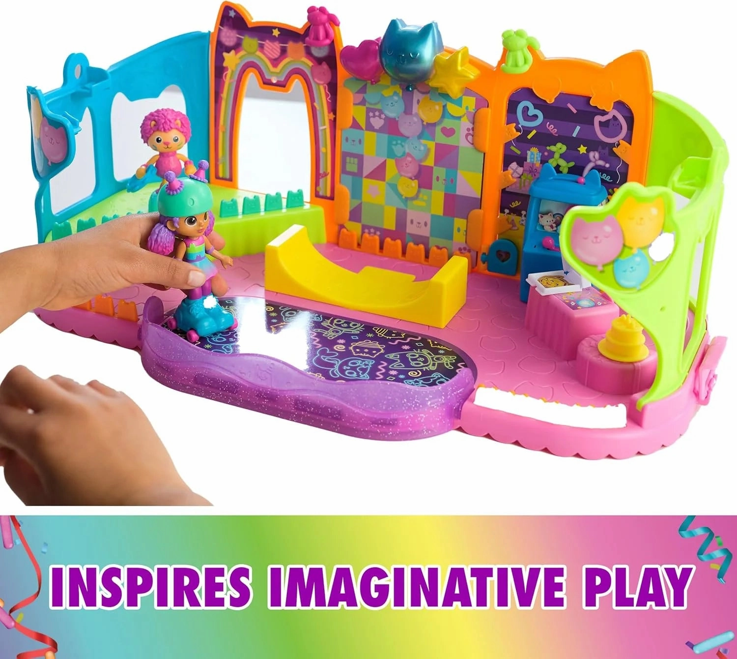 Gabby's Dollhouse Party Room Playset