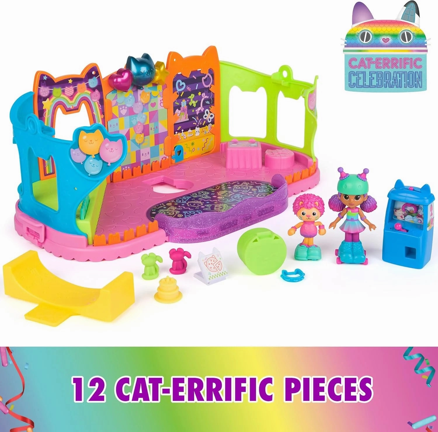 Gabby's Dollhouse Party Room Playset