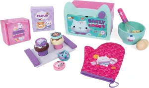 Gabbys Dollhouse Baking Play Set - Kids Pretend Baking and Play Kit with Mixing Bowl, Beater, Flour, Egg and Oven - Fun and Role Play Toy for Toddlers and Kids - Gabbys Dollhouse Toys for Boys