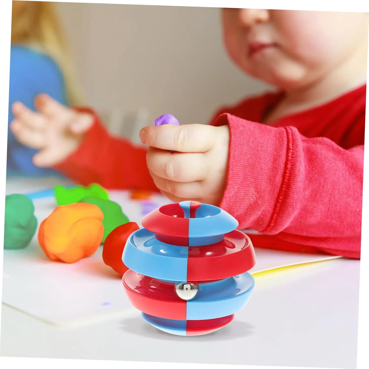 GALPADA 3pcs Orbit Ball Fidget Educational Relief Puzzle Game for Design Portable for Indoor Outdoor Fun for