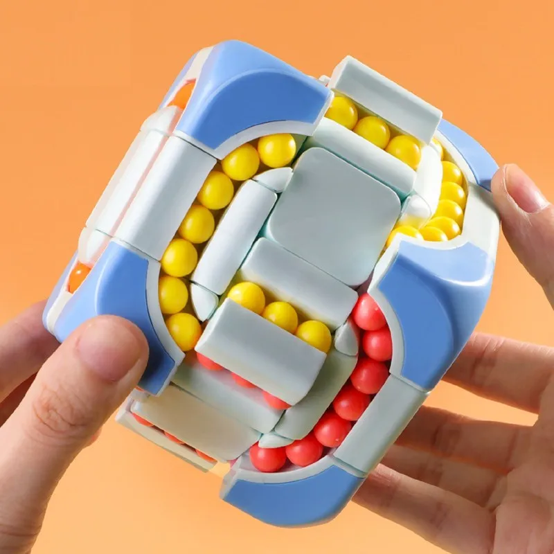 Geometric Block Cube Puzzle (5-10 Years)