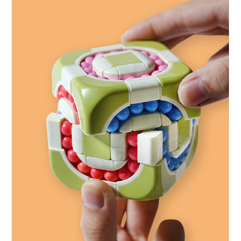Geometric Block Cube Puzzle (5-10 Years)