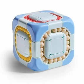 Geometric Block Cube Puzzle (5-10 Years)