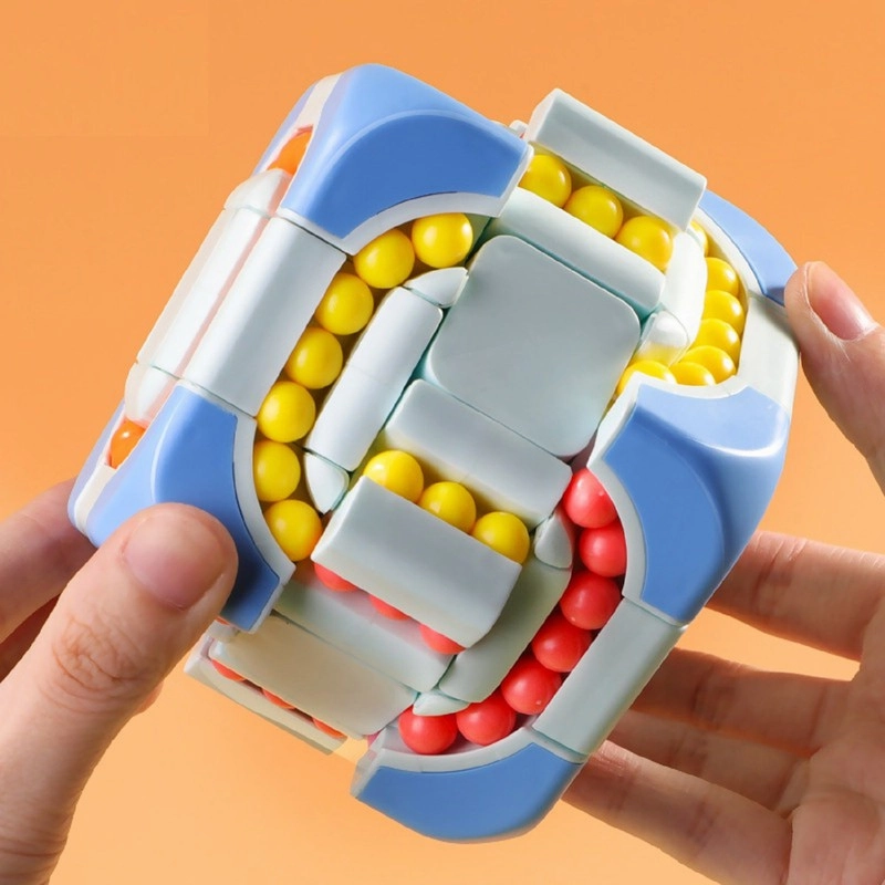 Geometric Block Cube Puzzle (5-10 Years)