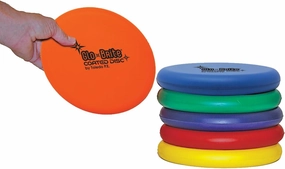 Glo-Bright Coated Foam Frisbee Discs (Set of 6)