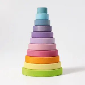 Grimm’s Large Pastel Conical Stacking Tower 12m 