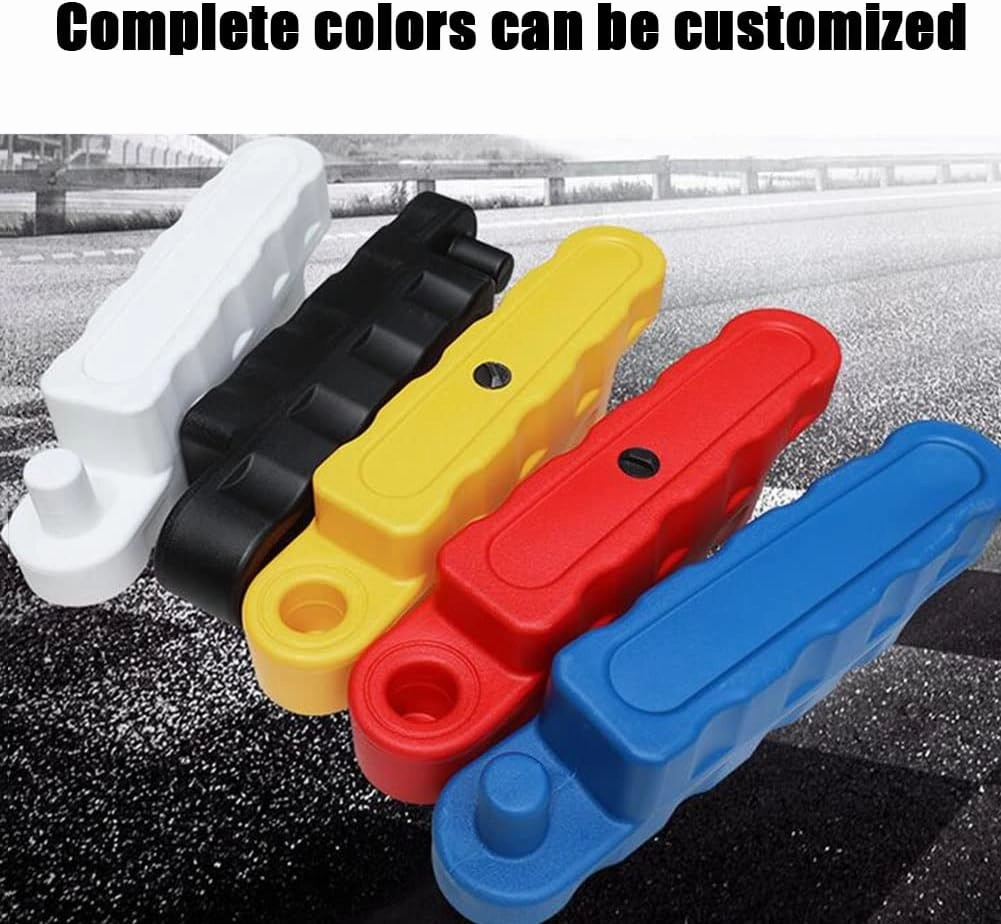 GRRICEPL 1pcs Commercial Playground Pedal Car Racing Lane, Indoor Amusement Park Bumper Car Track, Heavy Drift Field Safety Fence，can Be Filled with Water/Sand (Color : Black, Size : 100x18x12cm)