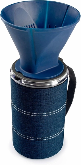 GSI Outdoors JavaDrip for Portable Drip Coffee System at The Office or Camping - 30oz or 50 oz