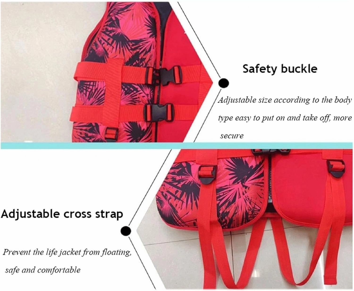 High Buoyancy Swim Vest, Modern Design Kayak Swim Vest Youth Swim Jacket Multifunction Swim Vests Portable Lifejackets with Adjustable Safety Buckle for Kayaking, Surfing, Paddle Boating(X-Small)