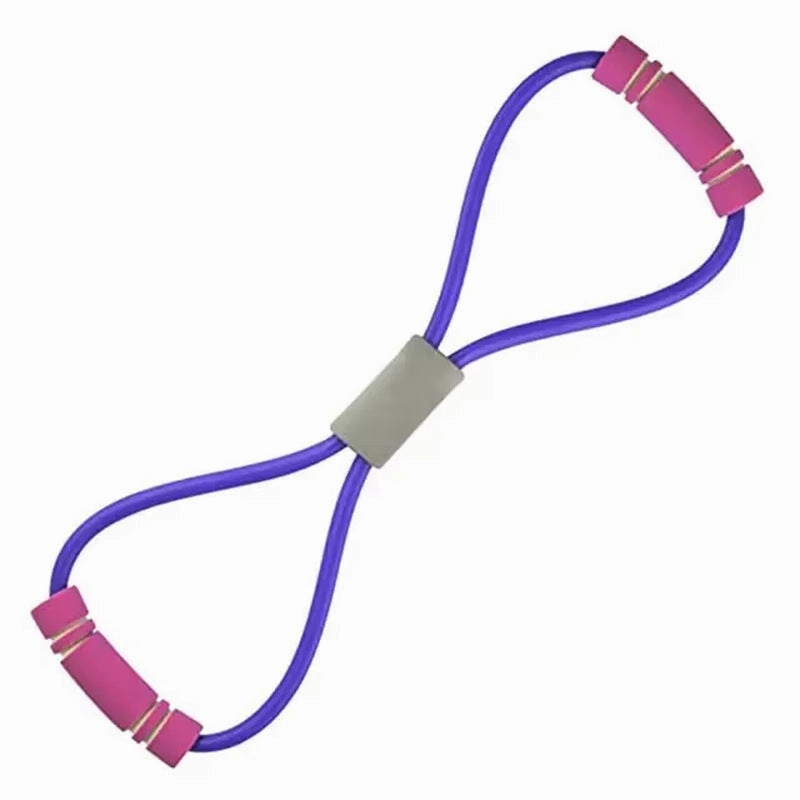 Hot Yoga Fitness Resistance Chest Expander Rope - Elastic Bands for Sports Exercise