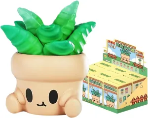Hugging Succulents 2 Series Blind Box Toys for Girls Cute Figures Action Model Birthday Gift Guess Blind Bag Random Collection Toys Popular Desktop Ornaments（6 Pack）