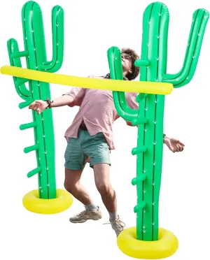Inflatable Limbo for Kids Adults Limbo Stick and Limbo Pole for Indoor Outdoor Birthday Pool Beach Party Games Decorations Activities