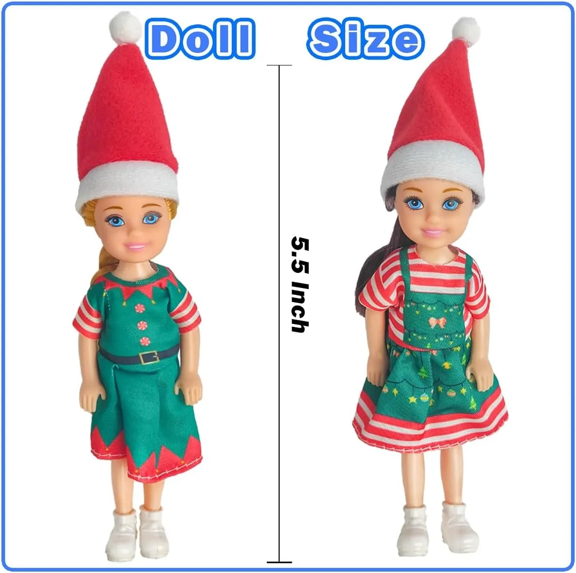 Interactive Family Toy Fun Action Figures Set, Imaginative Educational Family Doll Play, for Kids 3 (Editions C)