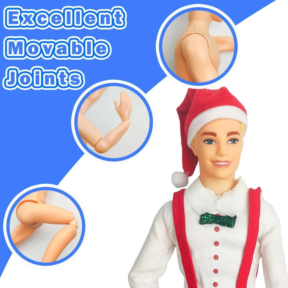 Interactive Family Toy Fun Action Figures Set, Imaginative Educational Family Doll Play, for Kids 3 (Editions C)