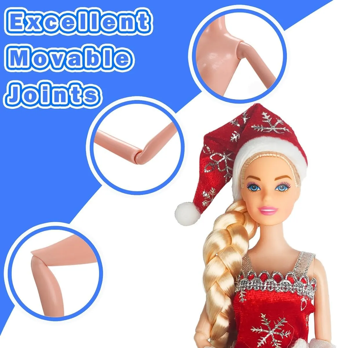 Interactive Family Toy Fun Action Figures Set, Imaginative Educational Family Doll Play, for Kids 3 (Editions C)