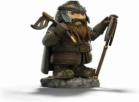 Iron Studios Collectible Statue Lord of The Rings MinCO Gimli Figure 12cm PVC Multicolor 11.9 inches