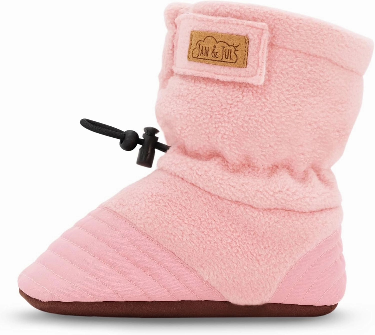 JAN & JUL Fleece Cozy Booties for Babies and Toddlers