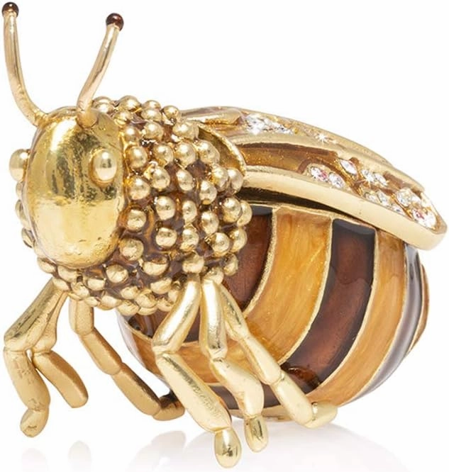 Jay Strongwater Winnie - Honey Bee Box