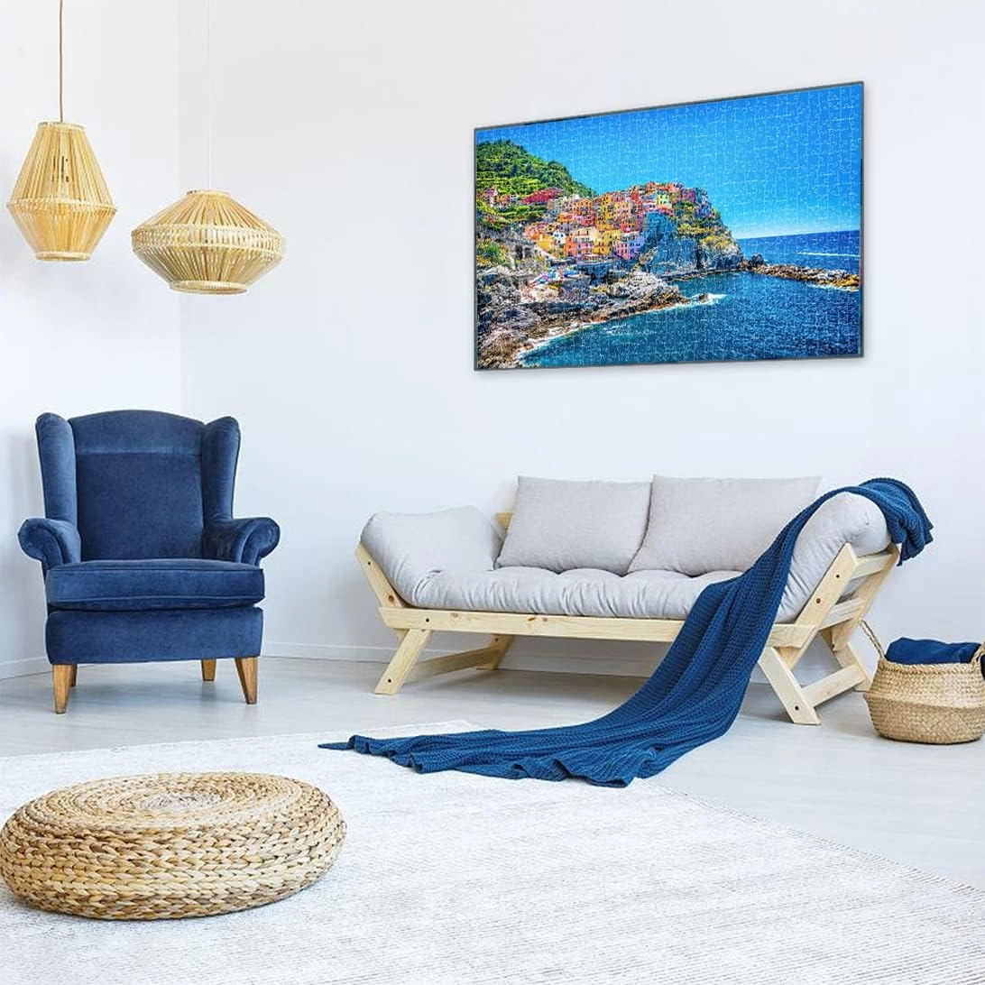 Jigsaw Puzzles for Adults Nordic Scenery 1000 Piece Puzzle Funny Adult Puzzles Games Toy Gift