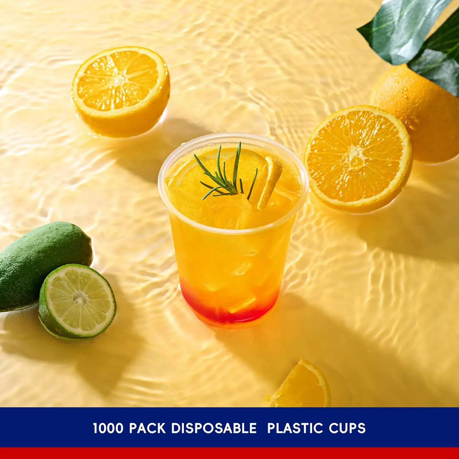 JOLLY CHEF 390 Pack 12 oz Clear Plastic Cups,Disposable Cups Drinking Cups for Ice Coffee,Milkshake, Cold Drinks