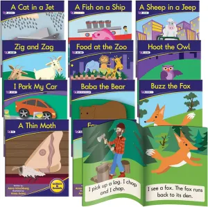 Junior Learning Phonics Readers Fiction Learning Set 5.51" x 6.69"