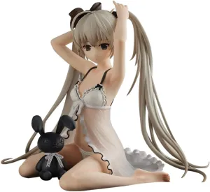 Kasugano Sora Action Figure Pajamas Anime Girl Figure 5.5 Inch Kneeling Pose Kasugano Sora Figurine Ornaments Desktop Collections Gift for Fans