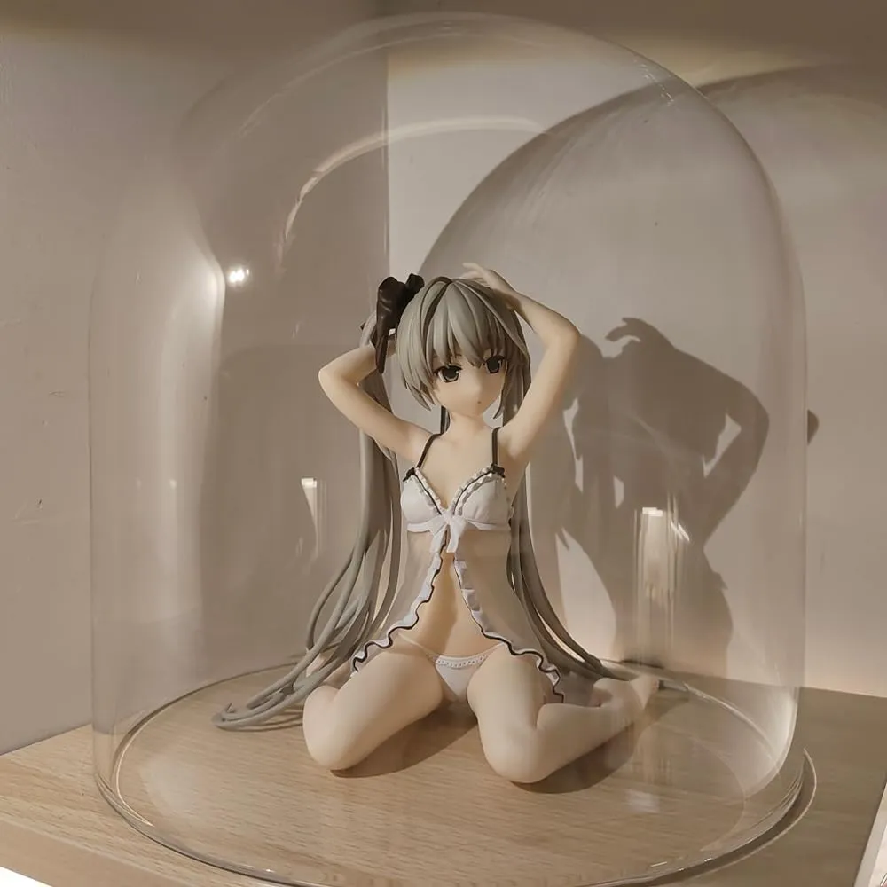 Kasugano Sora Action Figure Pajamas Anime Girl Figure 5.5 Inch Kneeling Pose Kasugano Sora Figurine Ornaments Desktop Collections Gift for Fans