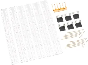Kato USA, Inc. LED Interior Lighting Kit,Versionr.2 (Indirect Lighting Type) (DCC Optional: FR11) (6ea) (Model Train)