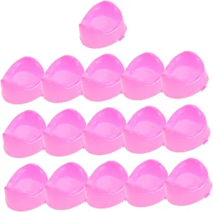 KICHOUSE 16pcs Miniature Dollhouse Toilet Seat for DIY Bathroom Accessories for Props for Mini Landscape Decoration