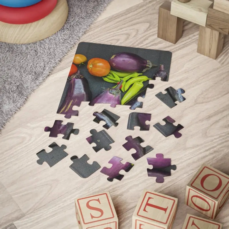 Kids’ Puzzle Fun Fresh Vegetables 30 Piece with Safe Rounded Corners