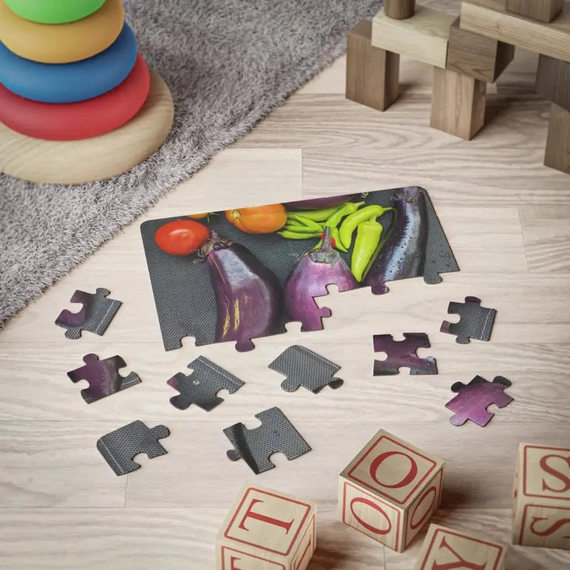 Kids’ Puzzle Fun Fresh Vegetables 30 Piece with Safe Rounded Corners