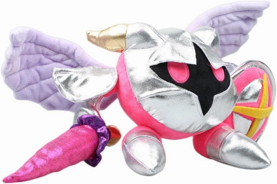 Kirby Plush, 11.0" Galacta Knight Plushies Toy for Game Fans Gift, Cute Stuffed Figure Doll for Kids and Adults