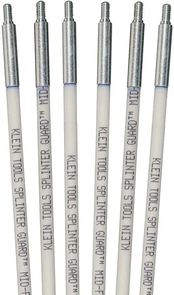 Klein Tools 56430 Glow Fish Rod Set, Wire Puller, 30-Foot