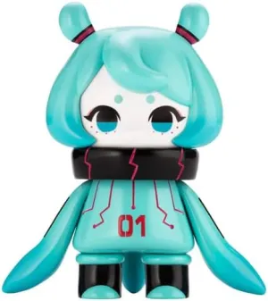 壽屋(KOTOBUKIYA) Hinomoto Heavy Industries AF005 Ocean Exploration Robot, Densitako No. 3, Hatsune Miku Color Ver., Non-Scale, PVC, Painted Action Figure